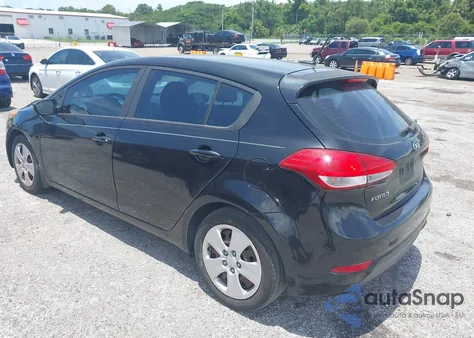 2016 Kia Forte Lx из США, поврежденный, VIN KNAFK5A8XG5607717